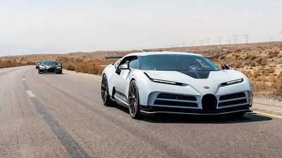 Bugatti Centodieci прошел испытания в жаркую погоду Bugatti Centodieci прошел испытания в жаркую погоду