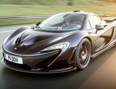 Гиперкар McLaren P1 отмечает полдесятилетия поул-позиции