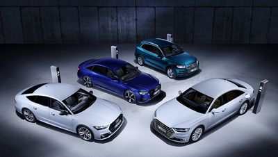 Новые модели TFSI e знаменуют собой дебют линейки подключаемых гибридных модулей Audi