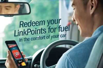 Обменяйте LinkPoints на топливо в приложении CaltexGO