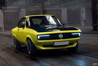 Opel Manta GSe ElektroMOD отмечает 50-летие оригинальной модели