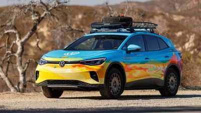 Volkswagen ID.4 завершает Rebelle Rally